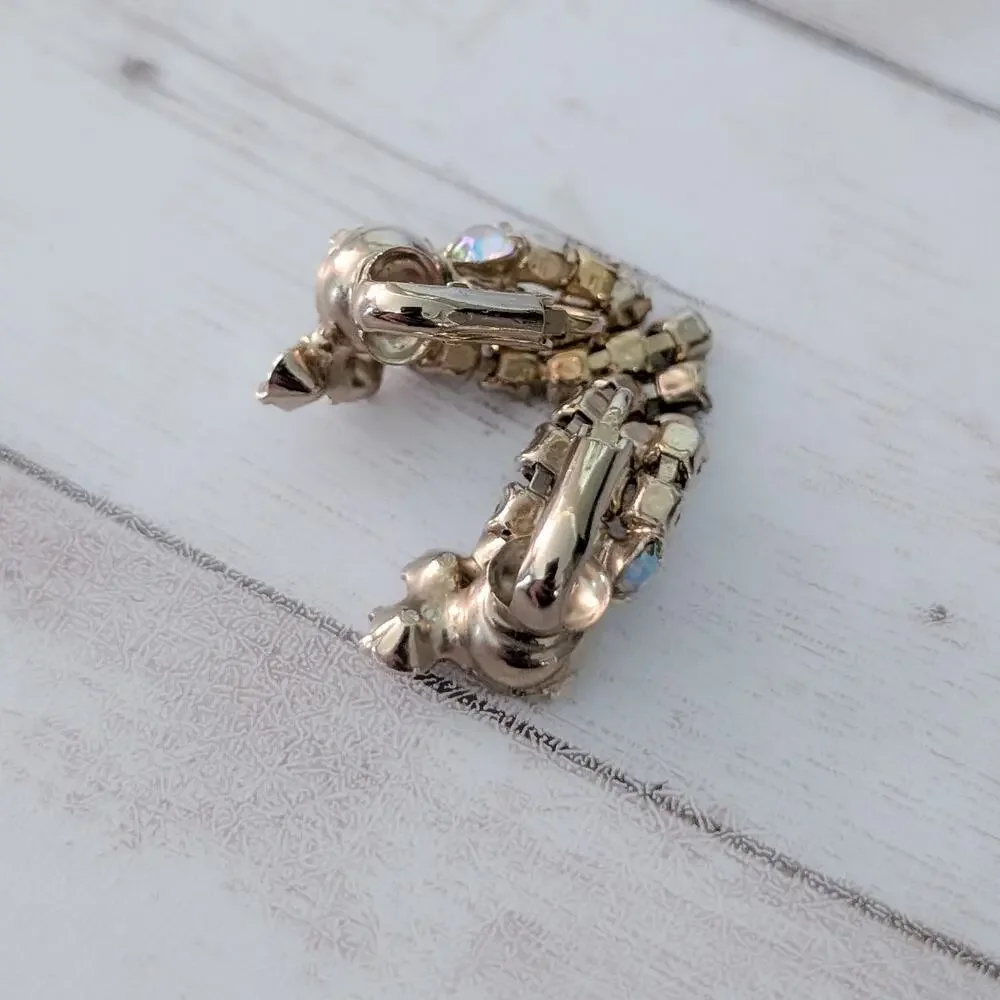 Vintage clip earrings